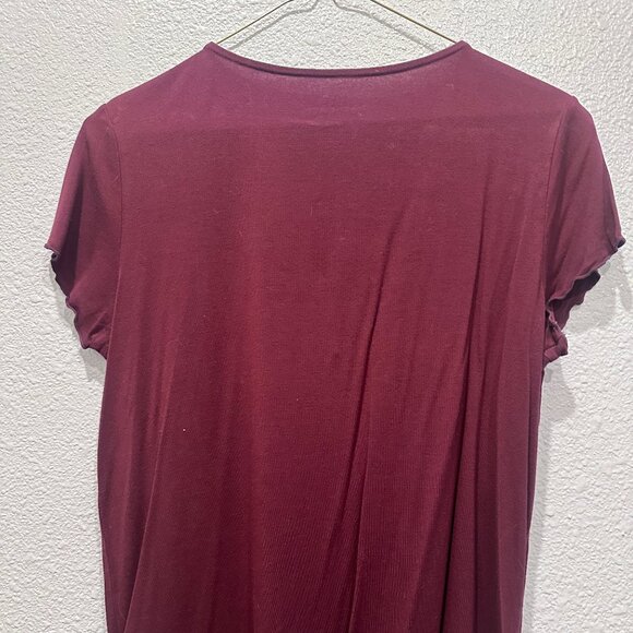 American Eagle Soft & Sexy Lace-Up Baby Tshirt (M) - Picture 2 of 3